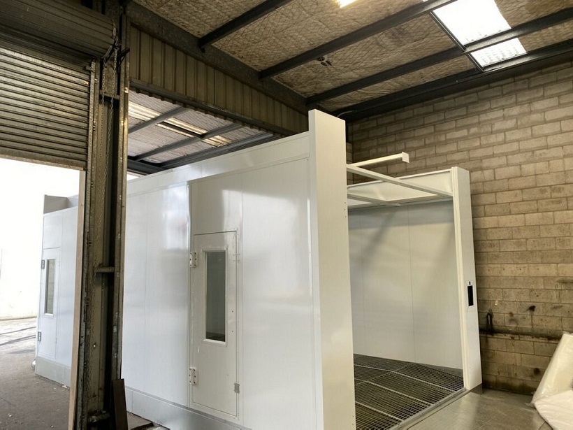 downdraft paint booth