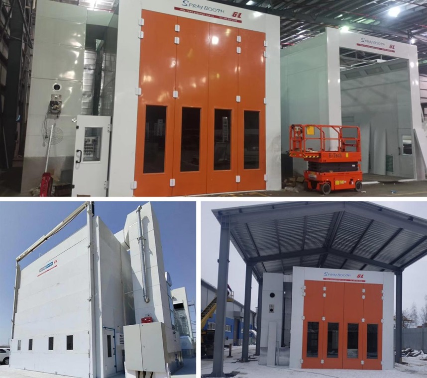 Custom Heavy-Duty Industrial Paint Booths